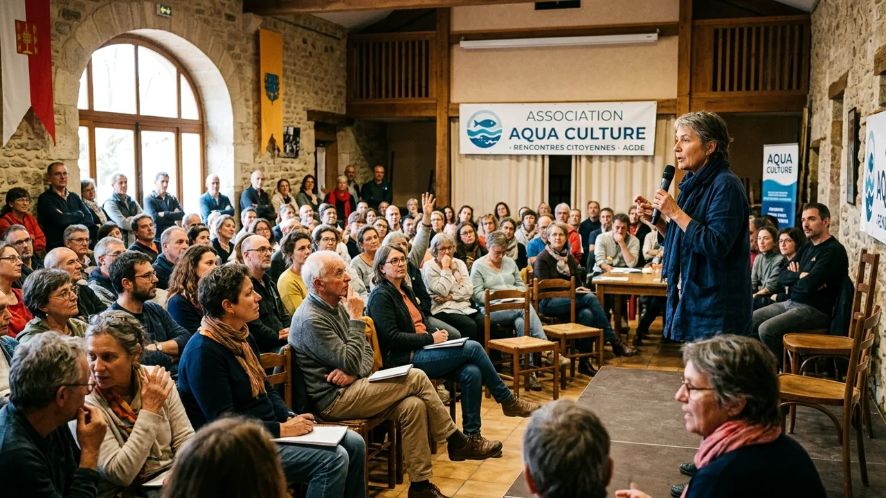 Concertation partenariale entre l'association AQUA CULTURE et les acteurs publics territoriaux